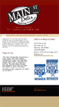 Mobile Screenshot of mainstreetdeli.net